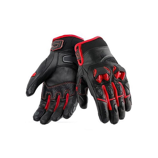 Luva de Motociclista Seventy Degrees SD N47 Winter Urban XL Preto/Vermelho