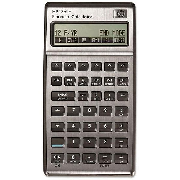 Calculadora Financeira Hp 17Bii+ Com Display De 10 Dígitos E Multilíngue