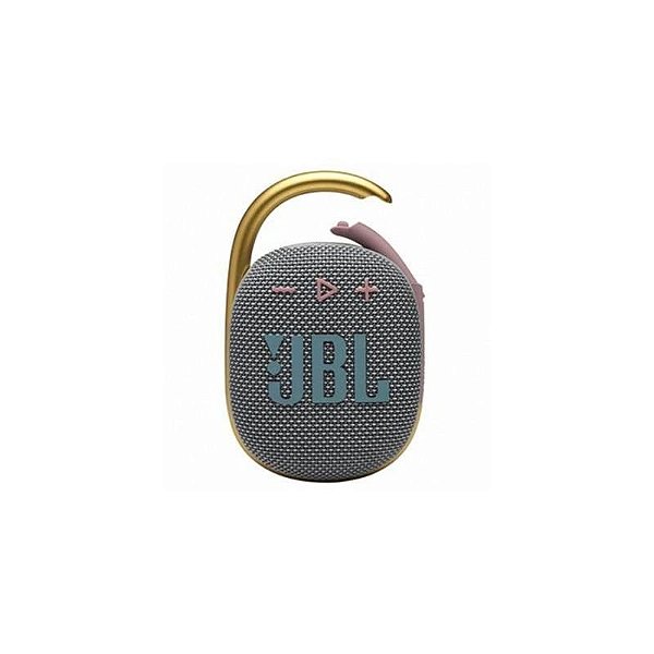 Caixa De Som Jbl Clip 4 Bluetooth À Prova Dágua - Cinza