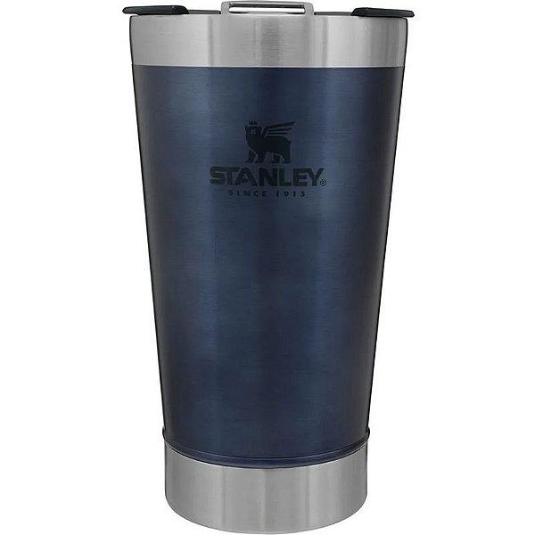 Copo Térmico Stanley Classic para Cerveja Pint 473mL Azul - Ideal para Churrascos e Festas