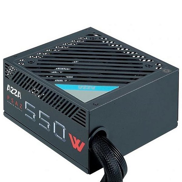 Fonte Azza 550W PSAZ-550W 80 Plus Bronze - Eficiência e Desempenho Garantidos