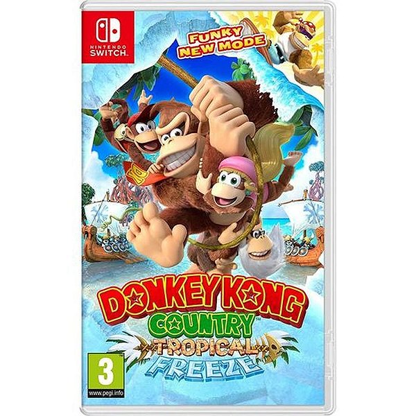 Jogo Donkey Kong Country: Tropical Freeze para Nintendo Switch
