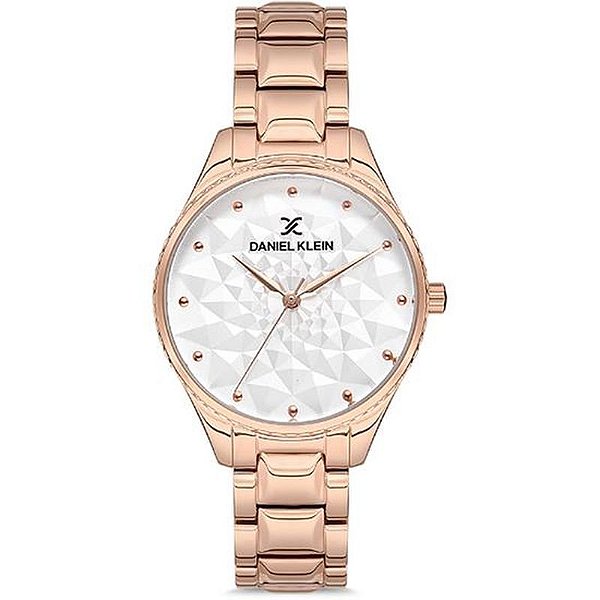 Relógio Feminino Daniel Klein Premium Ouro Rosa DK.1.12684-3