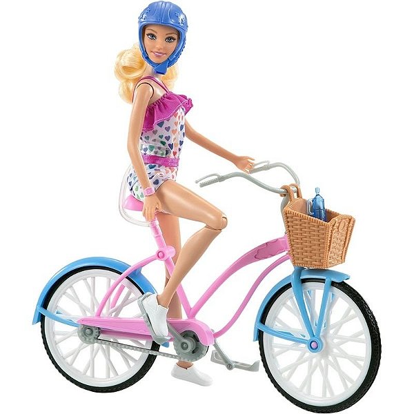 Boneca Barbie Aventura de Bicicleta - Mattel HBY28
