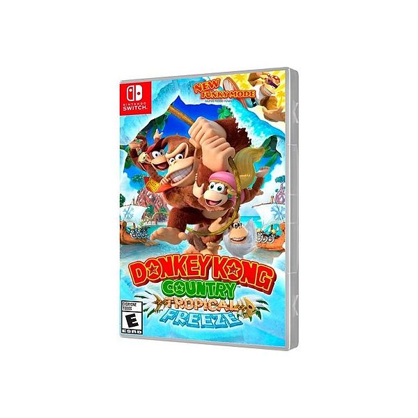 Donkey Kong Country: Tropical Freeze para Nintendo Switch - Jogo Aventura Diversão