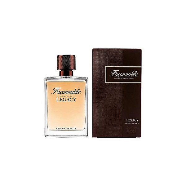 Perfume Faconnable Legacy - Eau de Parfum Masculino 90ML - Elegância e Sofisticação