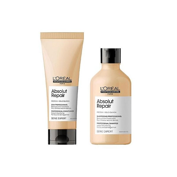 Kit Loreal Profissional Absolut Repair - Shampoo 300ml e Condicionador 200ml