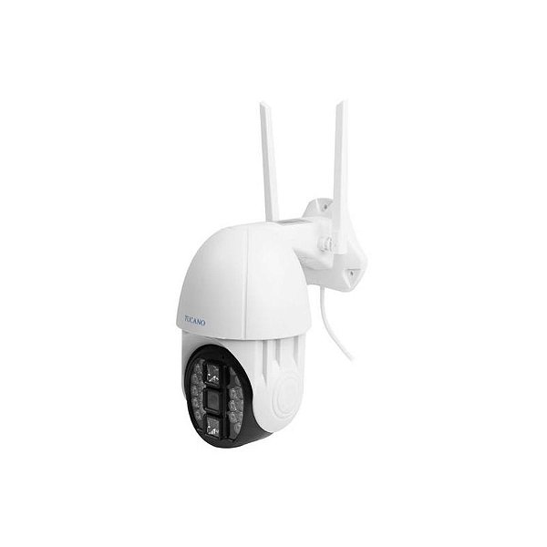 Câmera de Segurança IP Tucano TC-HS20 HD Wi-Fi Branca - Monitoramento Eficiente