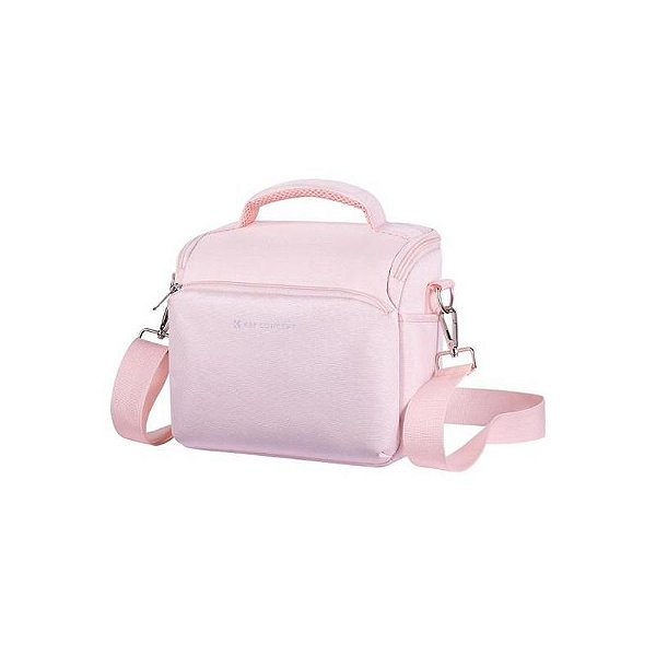 Bolsa K&F Concept para Câmera 5L - Preto/Azul/Rosa, Compacta e Estilosa