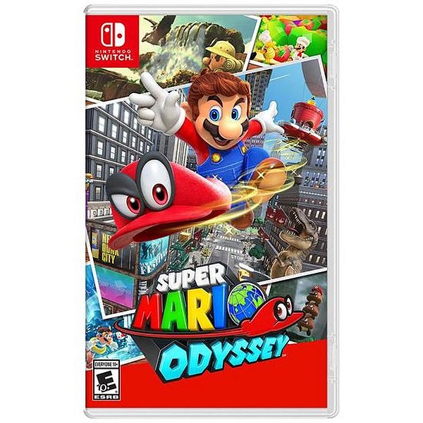 Jogo Mario Odyssey Para Nintendo Switch - Aventura Épica Em Mário!