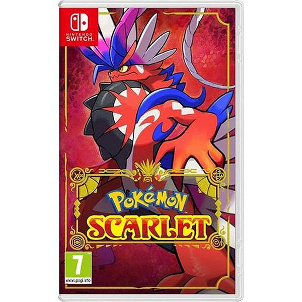 Jogo Nintendo Switch - Pokémon Escarlate: Aventura e Diversão para Todas as Idades