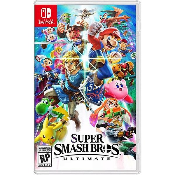 Super Smash Bros Ultimate - Jogo para Nintendo Switch com Lutas Épicas e Personagens Icônicos