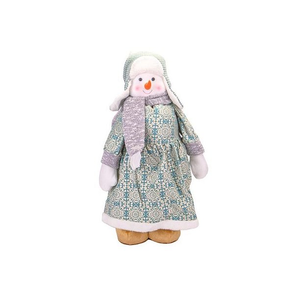 Boneco de Neve Inflável 65CM (Extensível até 140CM) para Decoração de Natal