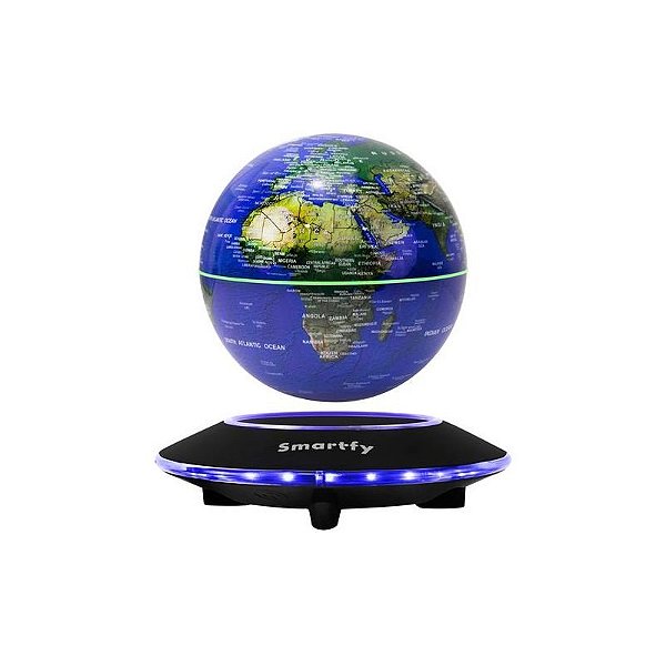 Globo de Levitação Inteligente Smartfy GB01B - 14CM - Iluminação LED - Azul