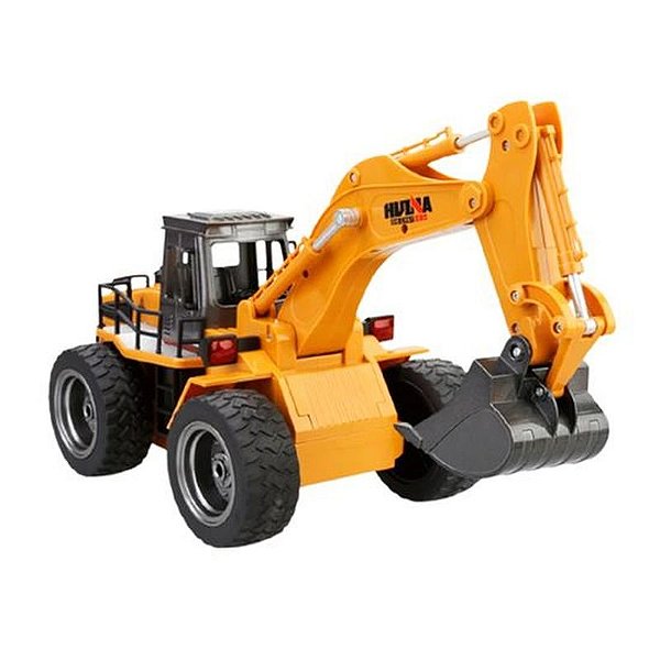 Escavadeira RC Huina 1/18 com Rodas 6CH - Modelo 1530 para Aventura em Terreno