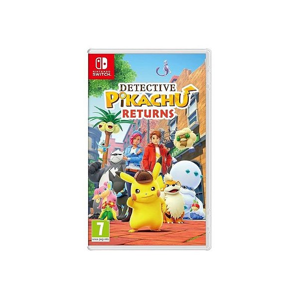 Detetive Pikachu Returns - Jogo Para Nintendo Switch