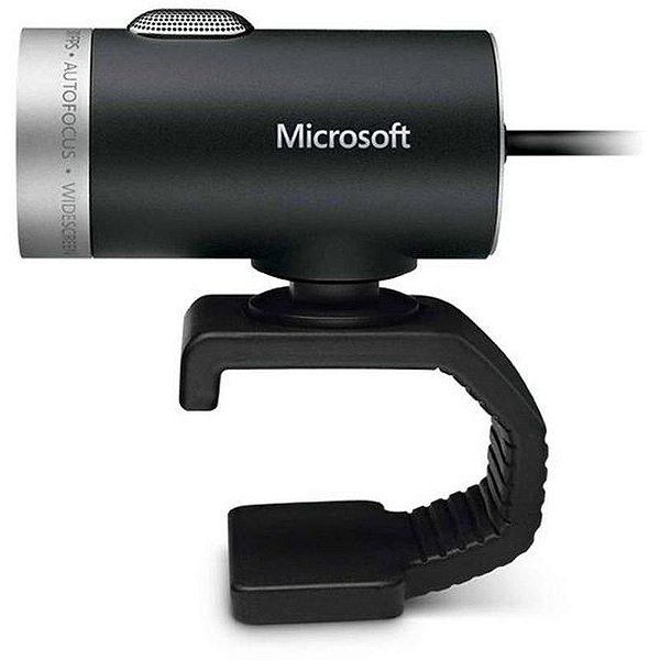 Câmera Microsoft Lifecam Cinema Usb Em Preto 6Ch-00001