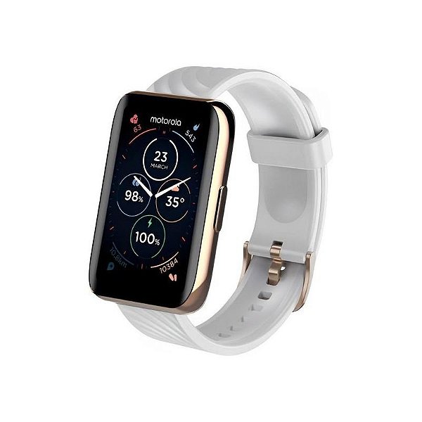 Relógio Inteligente Motorola Moto Watch 40 MOSWZ40-RG - Bluetooth - Branco