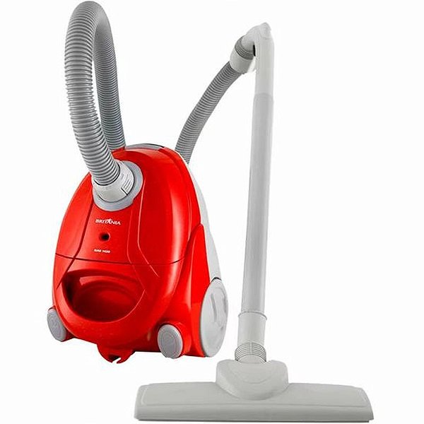 Aspirador de Pó Britânia BAS1430 - 1250W, 110V, Laranja e Cinza com Alta Potência de Sucção