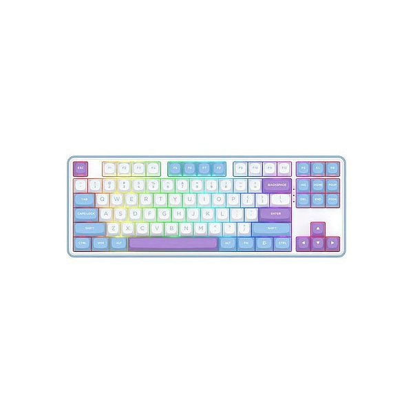Teclado Gamer Redragon K707WBP-RGB Pro Star Blade - Branco (Inglês)