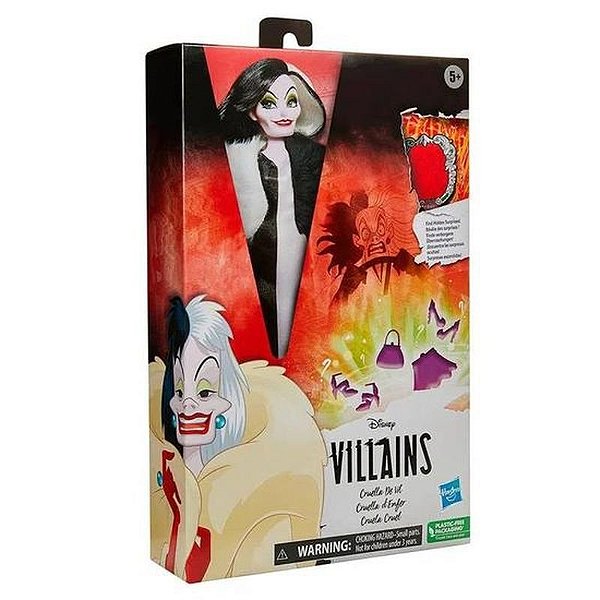 Boneco DPR Princesas Vilãs - Cruela Devil