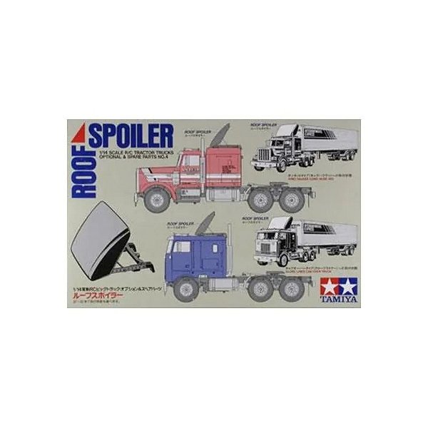 Tratorzinho Tamiya com Spoiler de Teto Modelo 56504