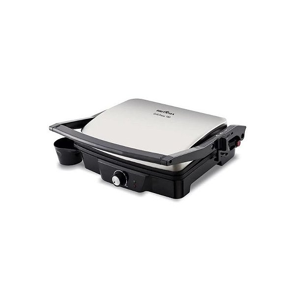 Chapa Elétrica Grill 1400W - Inox 180 - 127V - Cor Prata