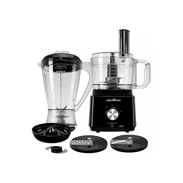 Processador Multiprocessador Britania BMP900P 3 em 1 - Preto