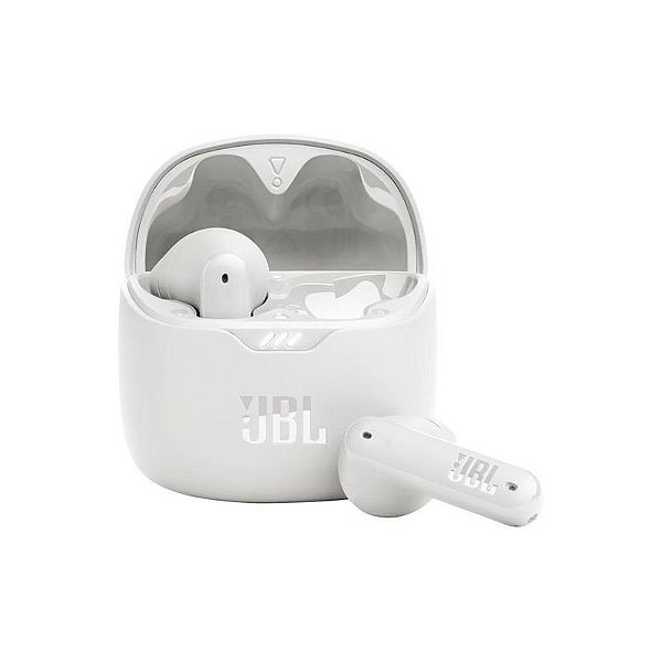 Fone de Ouvido Bluetooth JBL Tune Flex - Branco - Som de Alta Qualidade