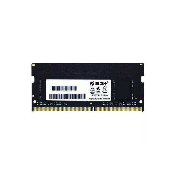 Memória RAM So-DIMM DDR4 32GB 2666MHz CL19 S3+ - Desempenho Superior para seu PC