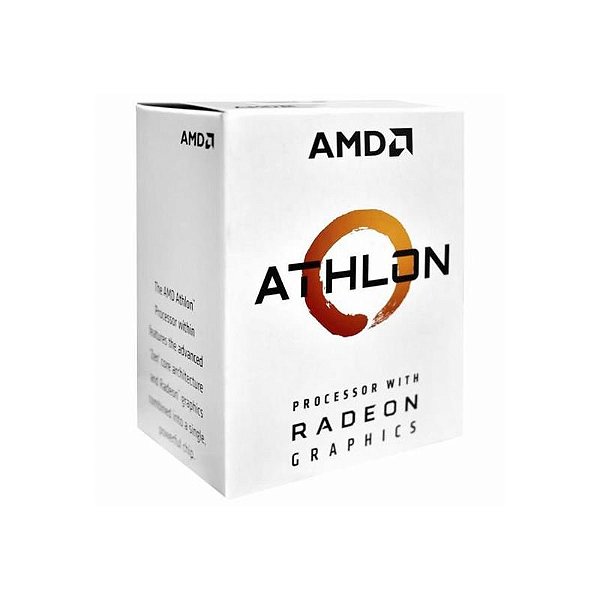 Processador AMD Athlon 3000G Socket AM4 3.5GHz 5MB Cache
