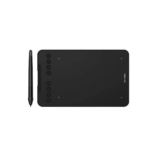 Mesa Digitalizadora XP Pen Deco Mini 7W - 7 x 4,37 cm com Caneta - Cor Preto