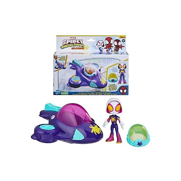 Boneca Ghost-Spider com Asa Delta - Hasbro Marvel Spidey