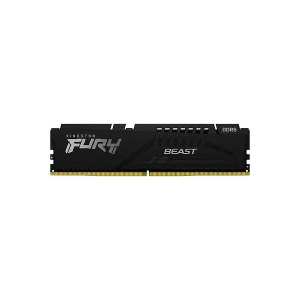 Memória RAM Kingston Fury Beast DDR5 16GB 5200MHz - Preto (KF552C36BBE-16)