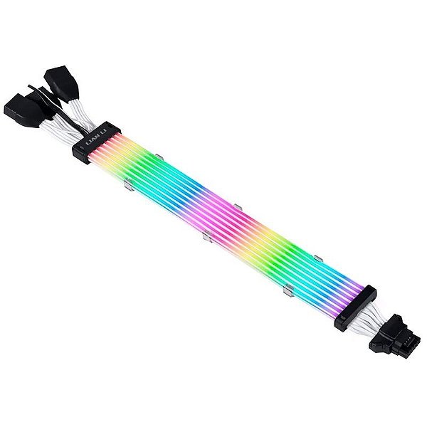 Cabo de Extensão RGB Lian Li Strimer Plus V2 - 3x8PIN 335MM