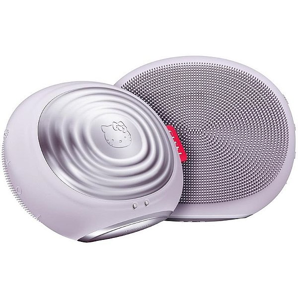 Escova Facial Térmica Hello Kitty Sonic 5 em 1 - Roxa