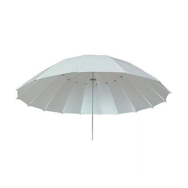Guarda-Sol Visico Transparente Branco 1.5M