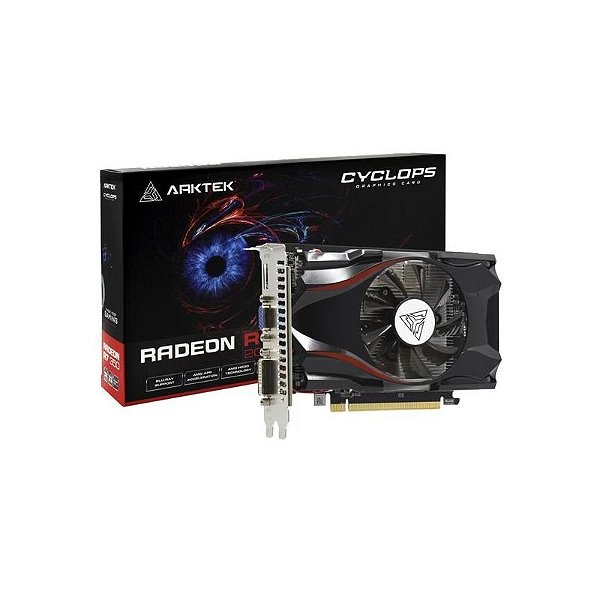 Placa Vga R7 350 2Gb Arktek Gddr5 Radeon Akr350D5S2Gh1