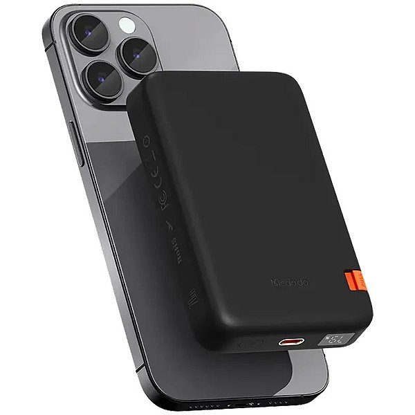 Power Bank Magnético Mcdodo MC-510 10000mAh 20W - Preto