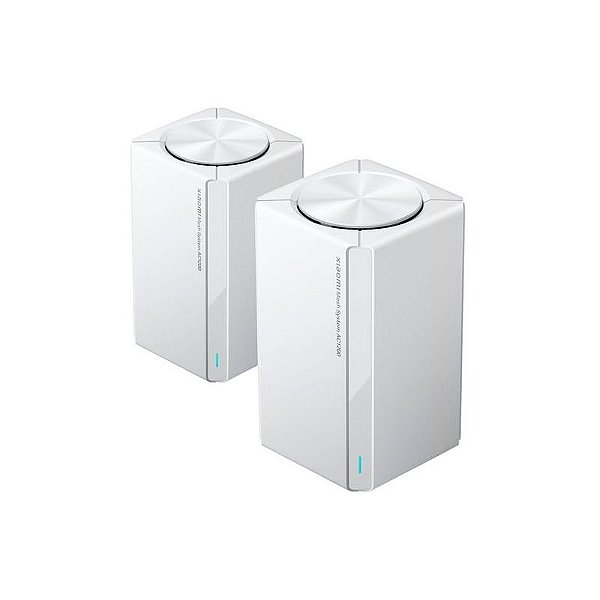 Roteador Xiaomi Mesh Dual Band AC1200 - Sistema Wifi 5GHz (Pacote com 2 unidades)