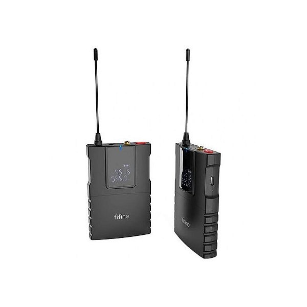 Microfone Lapela Fifine C8 com 50m de Cabo e 9h de Bateria - Ideal para Gravações Profissionais