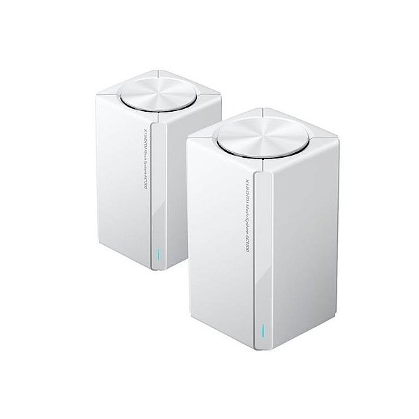 Sistema de Roteador Mesh Xiaomi AC1200 (2 Unidades) - Conexão Rápida e Estável