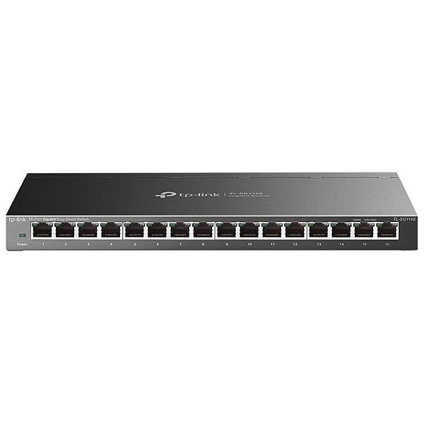 Switch de Rede Tp-Link Easy Smart TL-SG116E 16 Portas Gigabit Ethernet