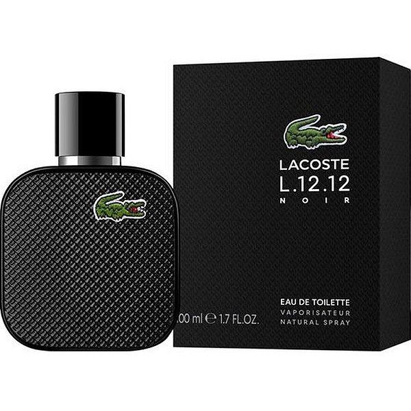 Perfume Lacoste L.12.12 Noir Eau de Toilette Masculino 100ml - Elegância e Sofisticação
