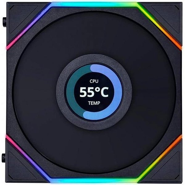 Ventilador Cooler Lian Li Uni Fan TL LCD 120 RGB Preto - 1 Unidade