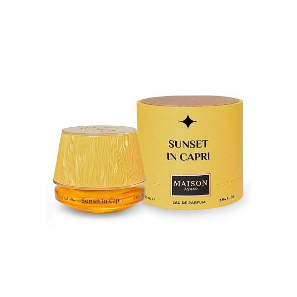 Perfume Maison Asrar Crepúsculo em Capri Eau de Parfum Feminino 90ML
