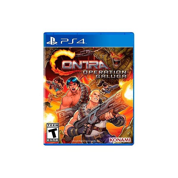 Jogo de Ação Contra: Operação Galuga para PlayStation 4