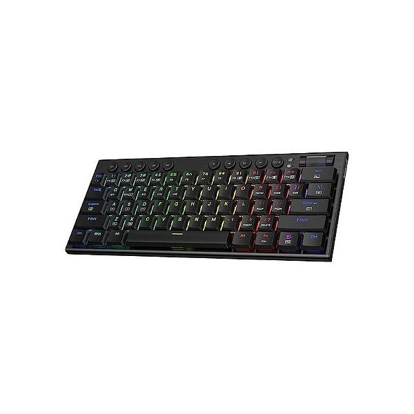 Teclado Mecânico Redragon K632 Horus Mini RGB. Layout US. Cor Preta.