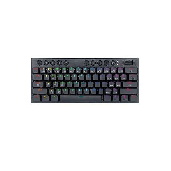 Teclado Mecânico Redragon Horus Mini K632-RGB - 60% - Switch Vermelho - Preto