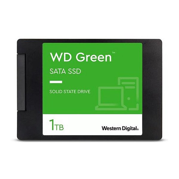 Ssd Wd Green Western Digital 1Tb Sata 3 Leitura 545Mb/S